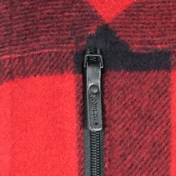 Smartwool Vest Mens Medium Full Zip Merino Anchor Line Buffalo Plaid Outdoors - Picture 5 of 14